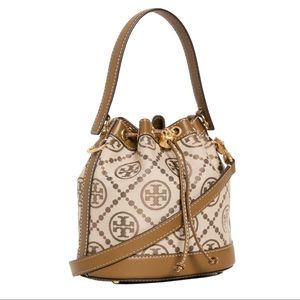 Tory Burch | T Monogram Jacquard Bucket Bag NWT